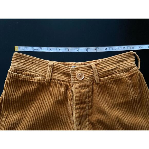 EMERSON THORPE 'Ryan' Button-Fly Corduroy Wide Leg Pants sz 2 - Picture 7 of 11